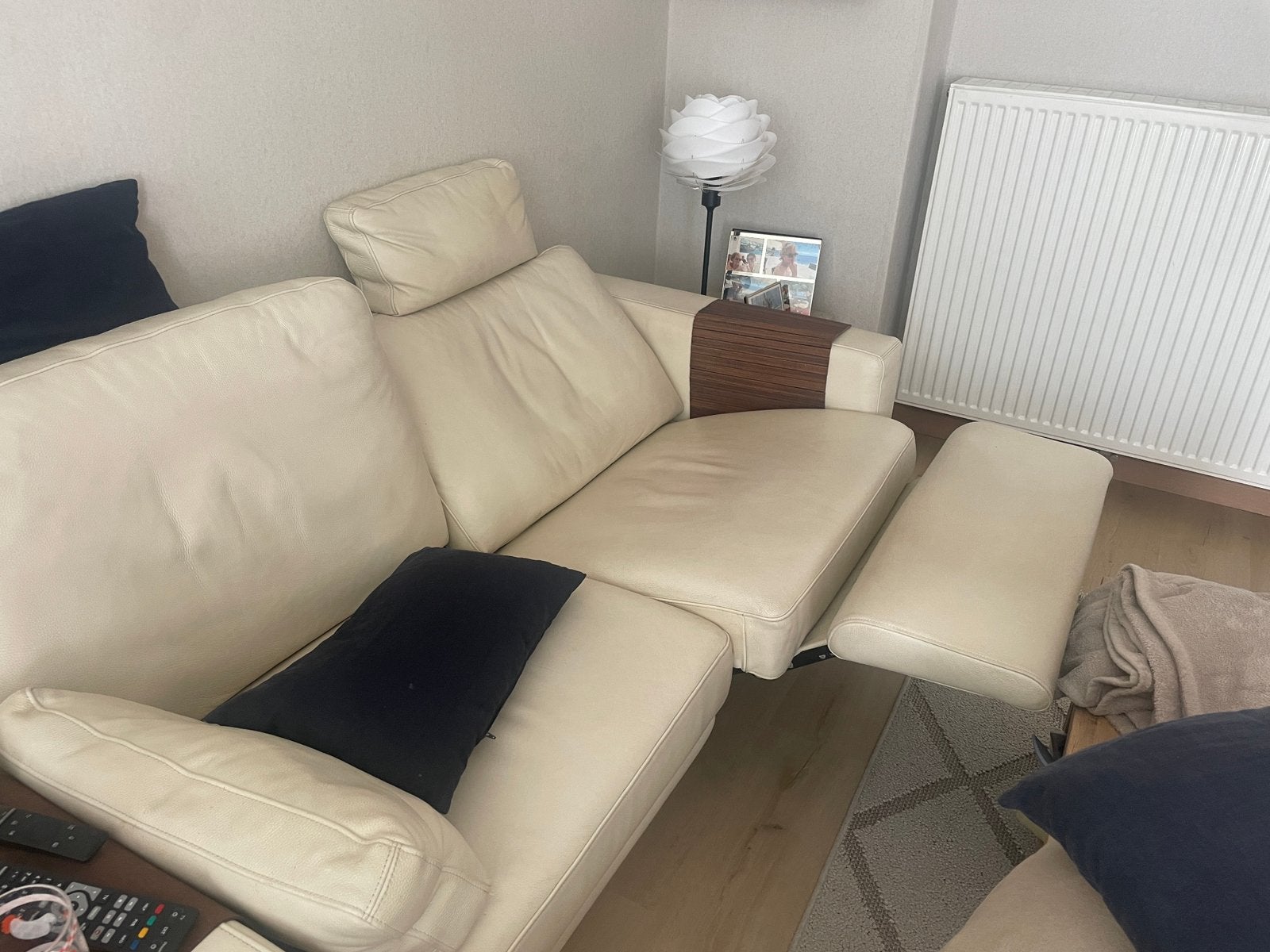 Siège 2 places blanc avec position relax, 75 à 100 cm, 125 cm ou plus, Enlèvement, Utilisé
