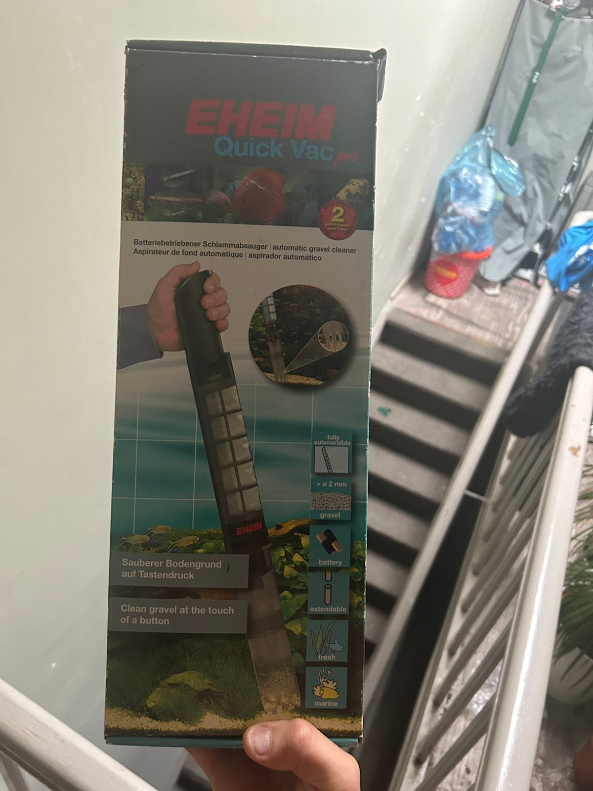 EHEIM Quick Vac Pro Aquarium Vacuum Cleaner, Ophalen, Zo goed als nieuw