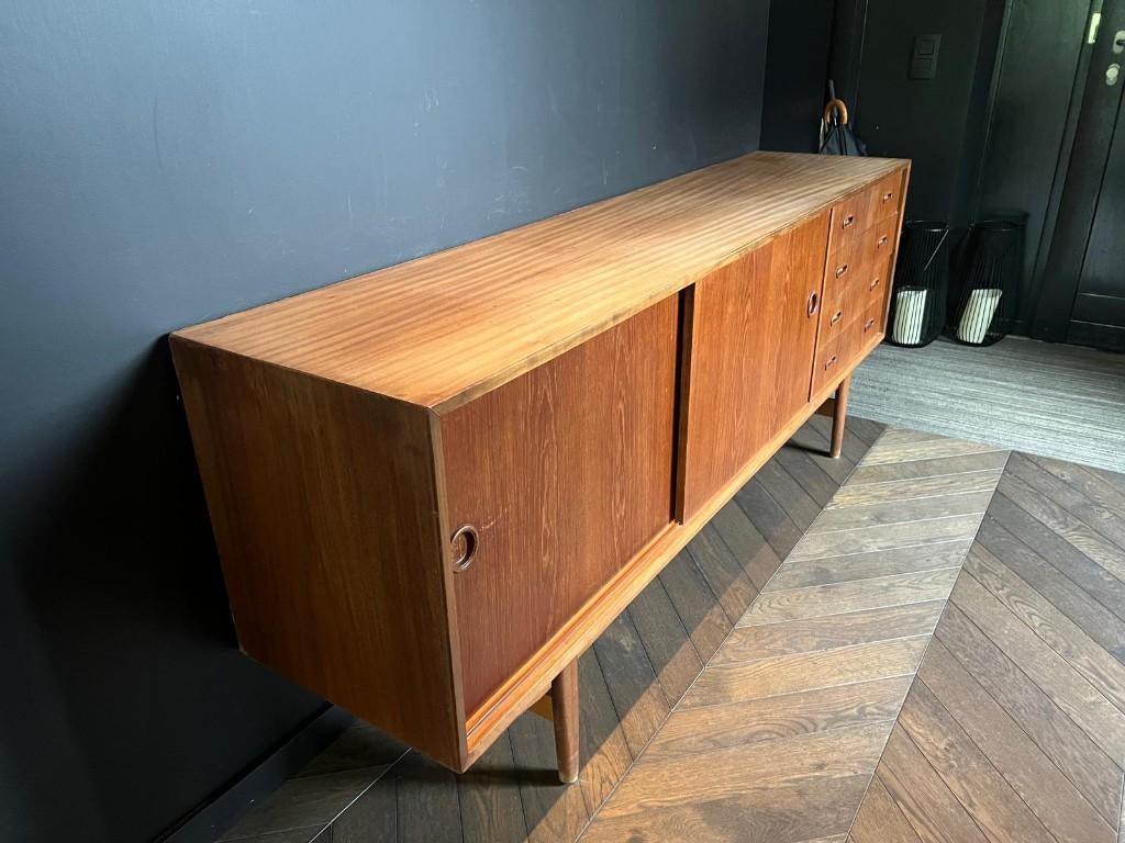 Vintage dressoir, Ophalen, Minder dan 50 cm, Gebruikt, Met deur(en)