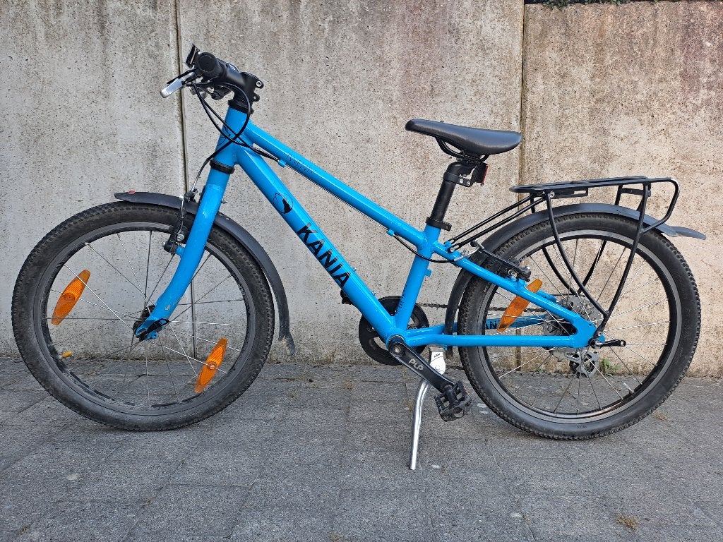 20 inch fiets merk Kania met 8 Shimano versnellingen, Ophalen, Gebruikt, Velgrem, Versnellingen