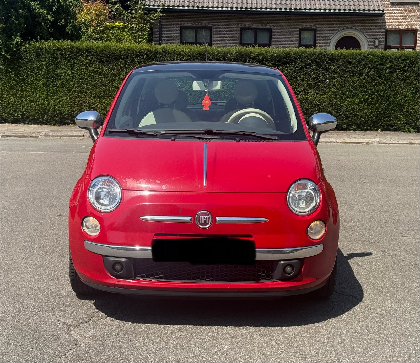 Fiat 500 benzine euro6b 2014 reedst gekeurd, Stof, Euro 6, Handgeschakeld, Grijs
