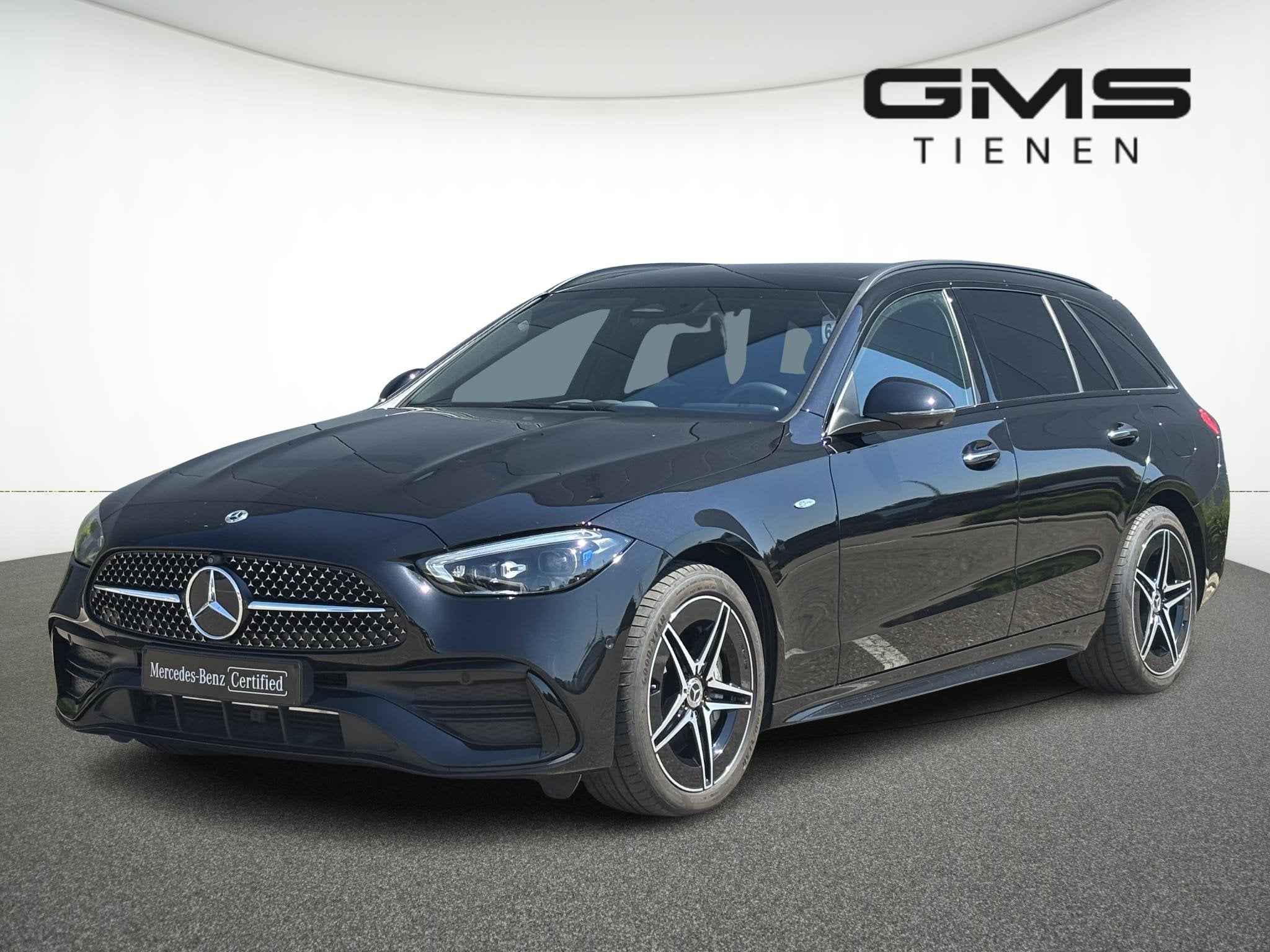 Mercedes-Benz C-klasse Estate C 300 e AMG Line, Automaat, 4 cilinders, Zwart, Bedrijf