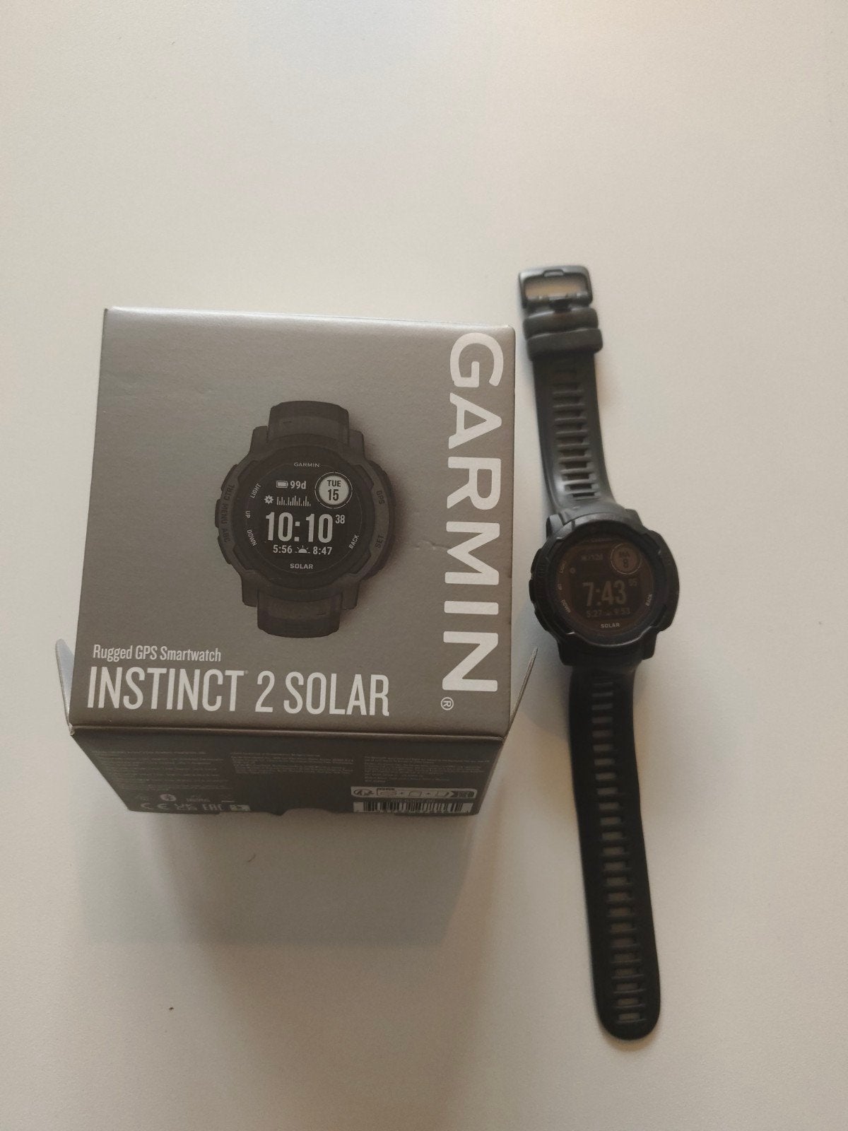 Garmin instinct 2 solar, Ophalen