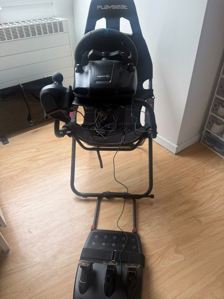 Complete Sim Racing Setup - Logitech G29, Ophalen, Zo goed als nieuw