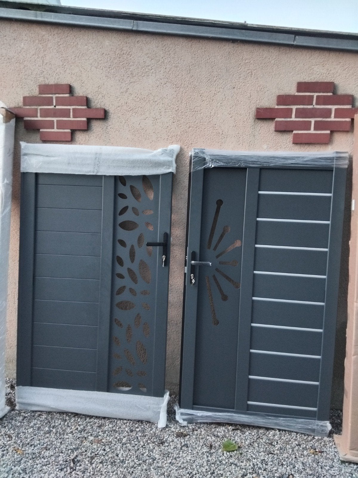 portillon porte jardin portail aluminium 7016., Jardin & Terrasse, Enlèvement ou Envoi, Aluminium