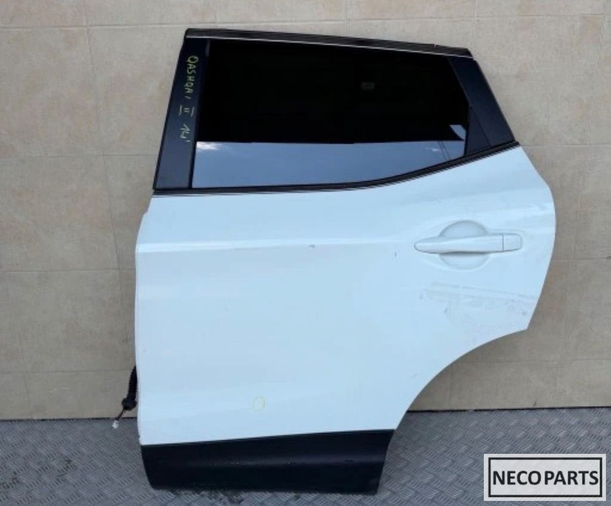 NISSAN QASHQAI II J11 PORTIER DEUR ACHTER LINKS ORIGINEEL, Gebruikt, -, Ophalen of Verzenden, Achter