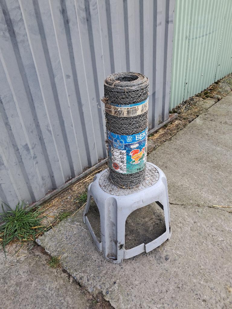 kippengaas, Tuin en Terras, Ophalen, Zo goed als nieuw, 20 meter of meer, Gaas