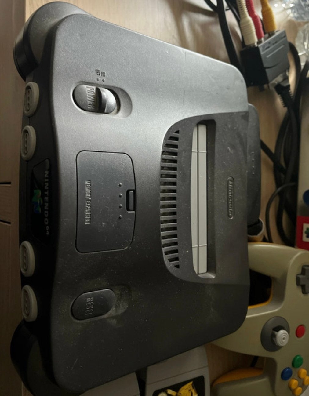 Nintendo 64 console met controller en 5 games met skart, Consoles de jeu & Jeux vidéo, Enlèvement ou Envoi, Utilisé, Avec 1 manette