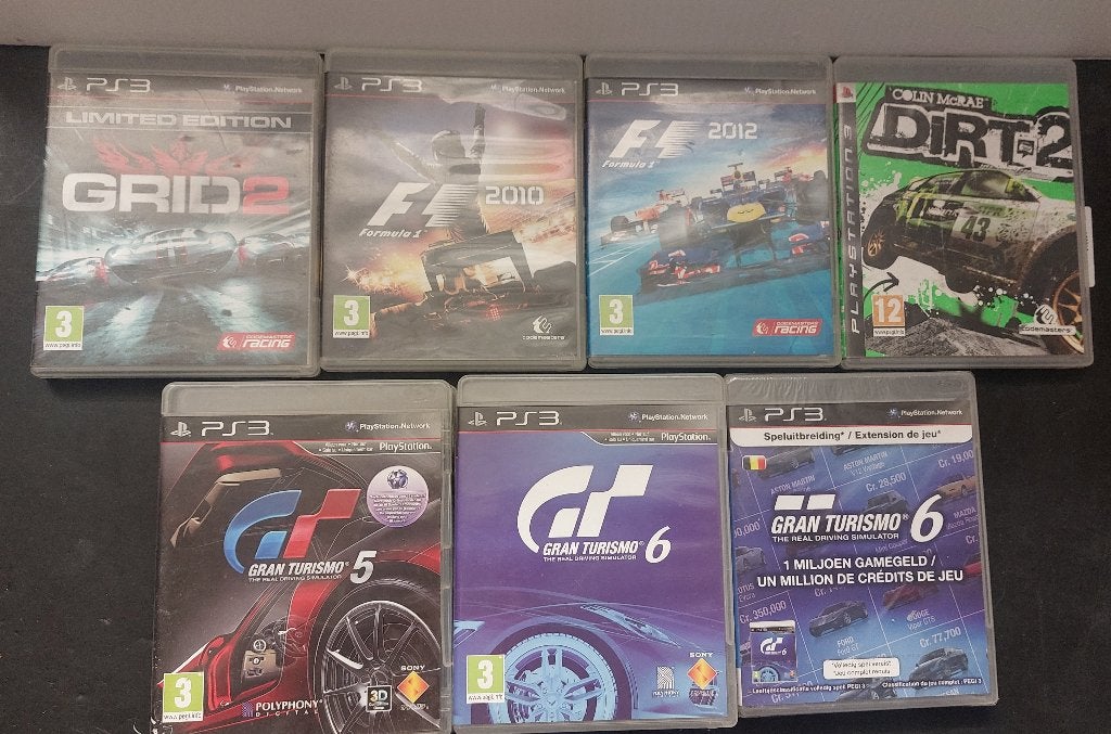 Veel PS3-games, Ophalen, Gebruikt