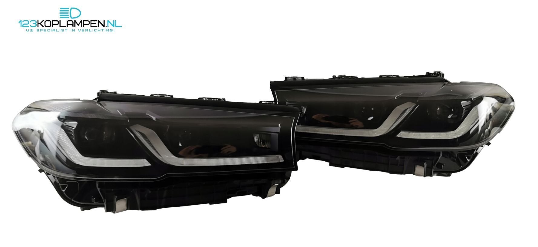 BMW 5 Serie G30 G31 Facelift led shadow line koplamp links r, -, Utilisé, -, Enlèvement ou Envoi