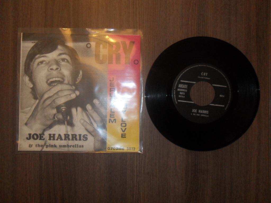 Joe Harris - Cry, Cd's en Dvd's, Vinyl | Nederlandstalig, Ophalen of Verzenden, Gebruikt, 7 inch, Levenslied of Smartlap