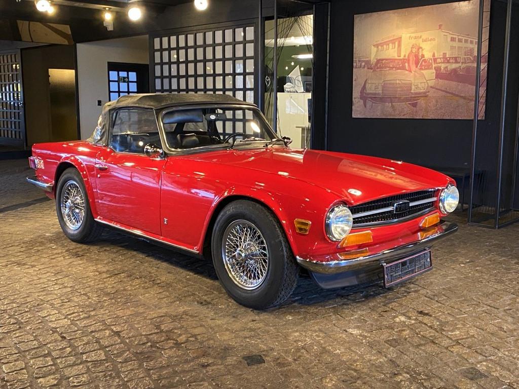 Triumph TR6 (bj 1974), Auto's, Oldtimers, 2500 cc, Cabriolet, Triumph, Bedrijf