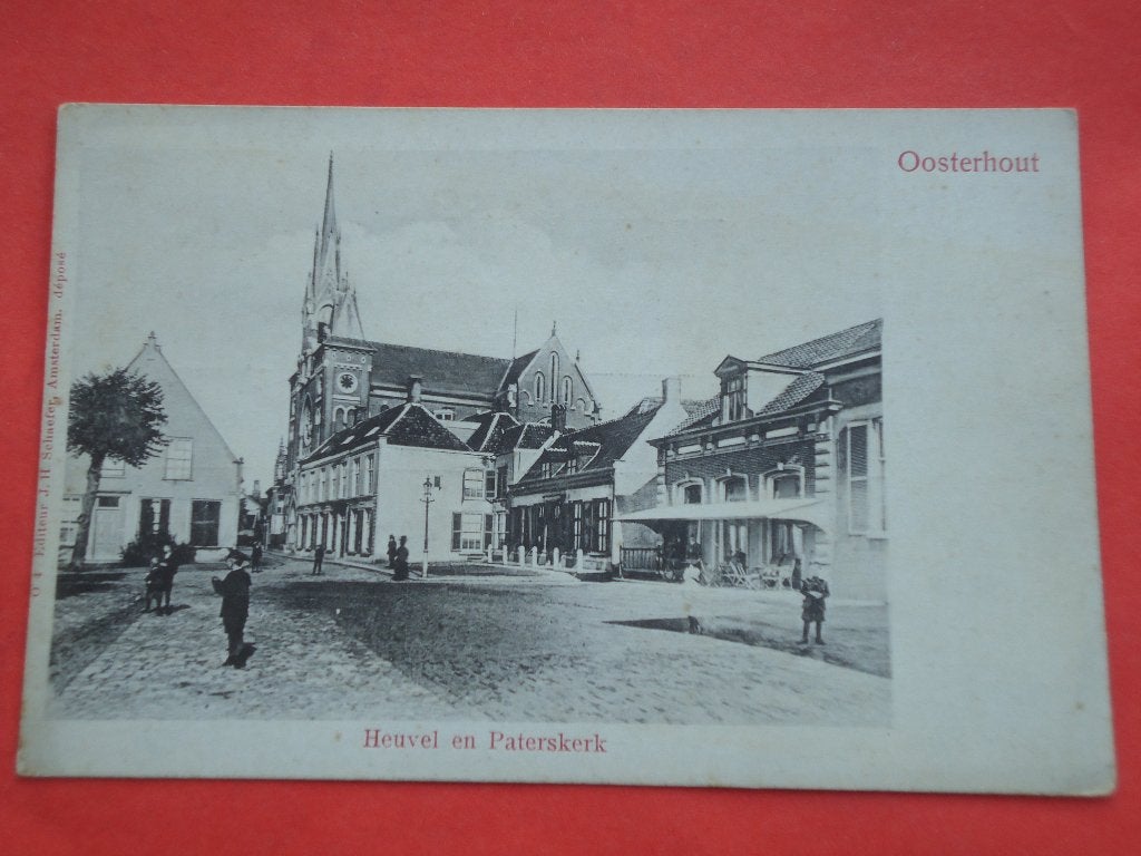Noord-Brabant > Oosterhout Heuvel en Paterskerk, Collections, Cartes postales | Pays-Bas, Envoi, Avant 1920, Non affranchie, Brabant du Nord/ Brabant Septentrional