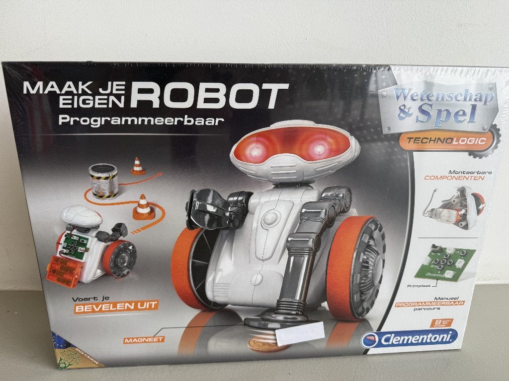 Maak je eigen programmeerbare Robot - Clementoni, Ophalen, Nieuw, Elektronica