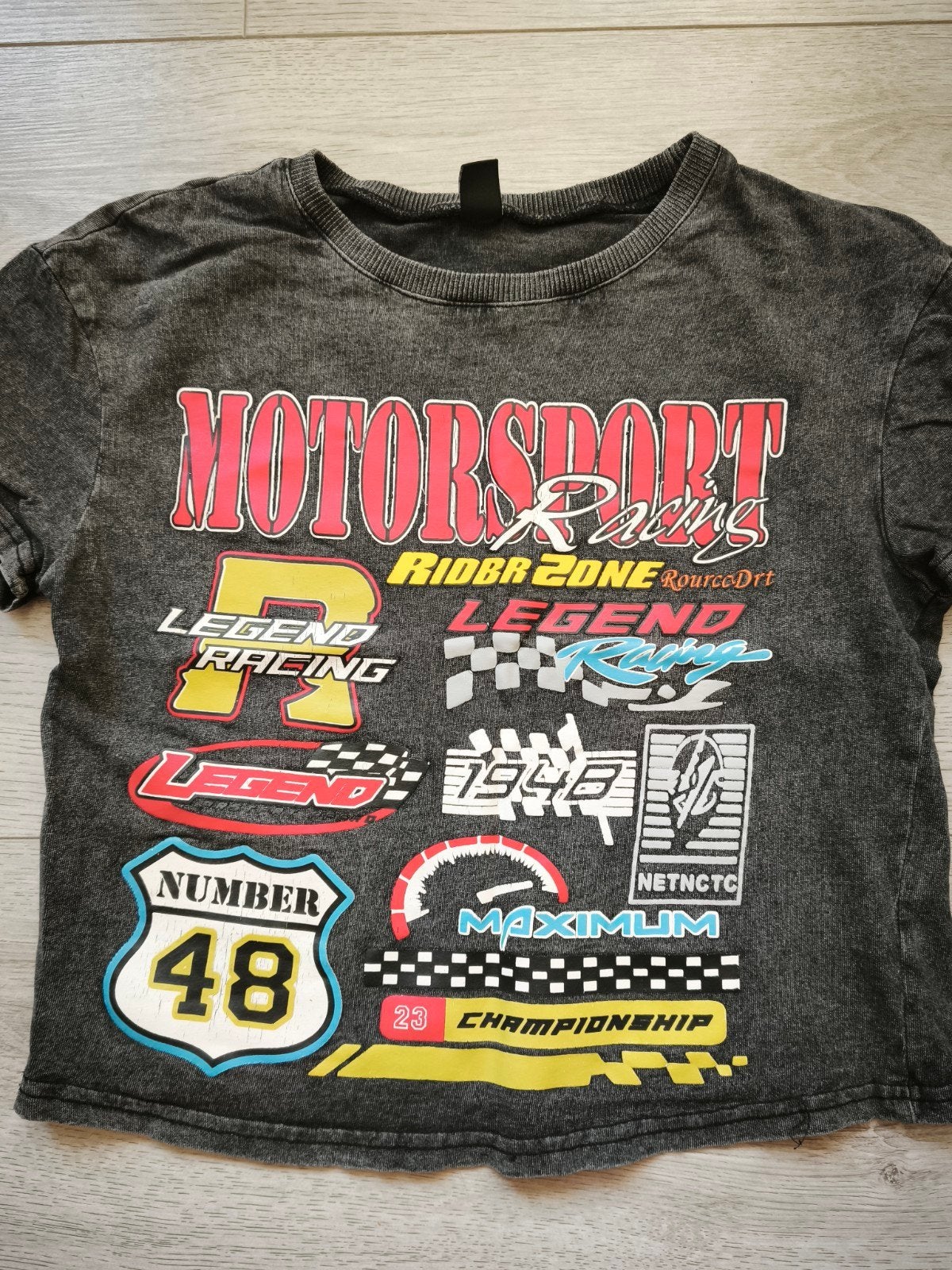 T-shirt motorsport racing Shein, Kinderen en Baby's, Kinderkleding | Maat 128, Shein, Ophalen of Verzenden, Jongen, Overige typen