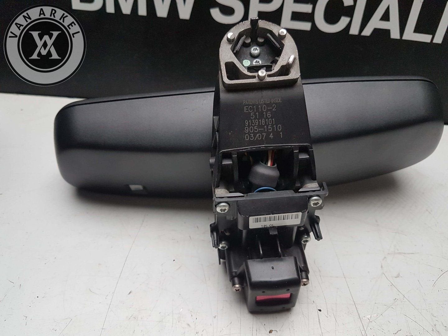 Bmw e91 1 3 5 7 serie binnen spiegel dimmen groot licht assi, Gebruikt, -, -, Ophalen of Verzenden