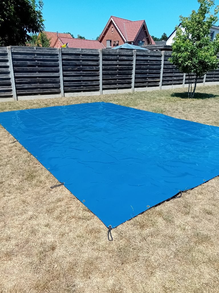 PVC winterzeil voor zwembad, Tuin en Terras, Ophalen, Gebruikt, Afdekzeil