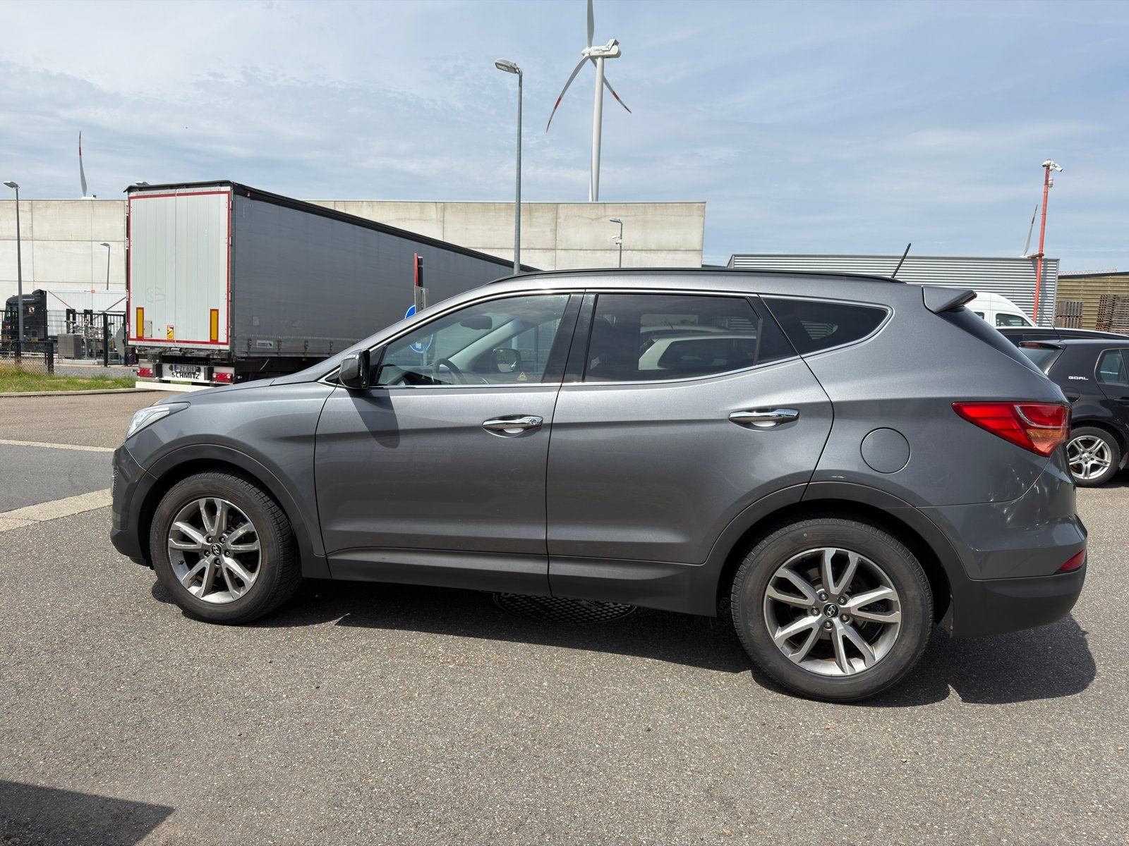 Grand Santa Fe 2.2 CRDi 4WD Executive AUTOMATIC _7 PLACES, Autos, Hyundai, Cuir, 7 places, Noir, Automatique