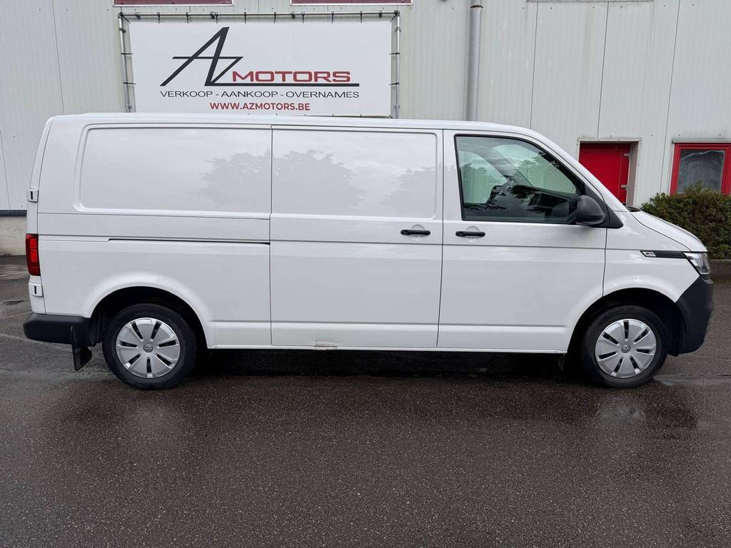 Volkswagen T6.1 Transporter 2.0TDi DSG H1 L2 Leder/Carplay/A, Auto's, Volkswagen, Automaat, Gebruikt, Bedrijf, 5 deurs