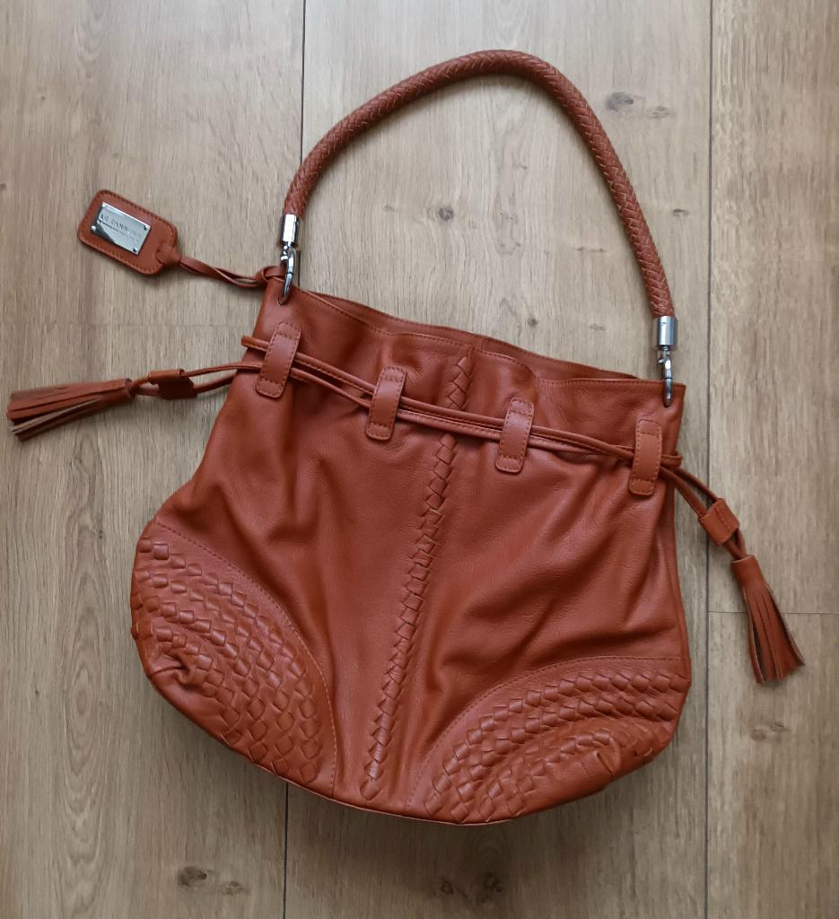 Sac à main en cuir - Le Tanneur - marron, Envoi, Comme neuf, Brun, Sac à main