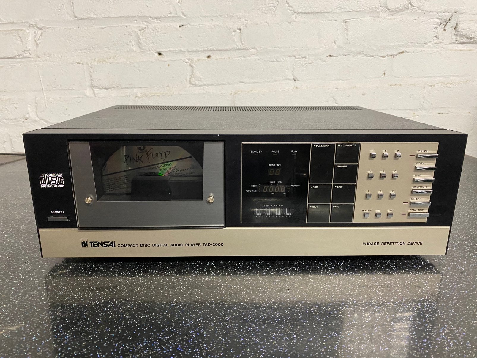Lecteur CD Vintage Vertival - Tensai TAD-2000, TV, Hi-fi & Vidéo, Lecteurs CD, Enlèvement, Ne fonctionne pas, Autres marques