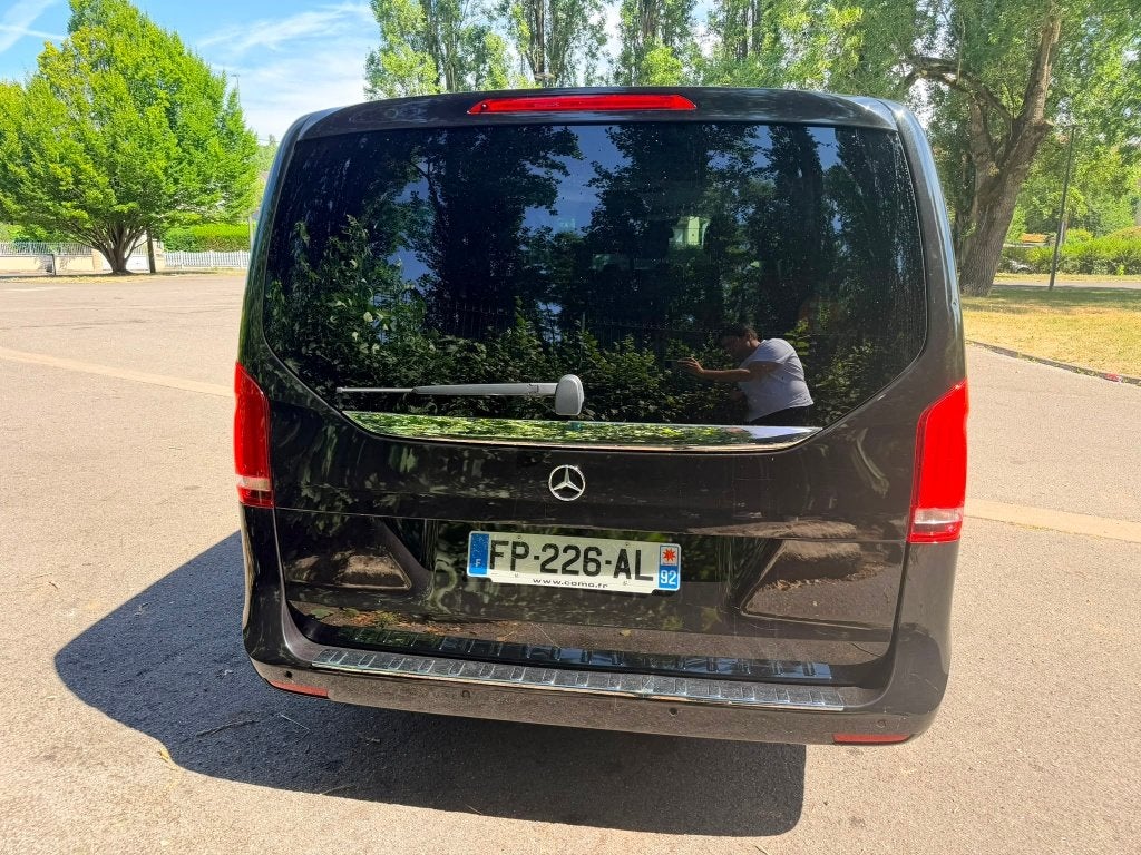 Mercedes V-klasse 250 extra lang 2020, Automaat, Zwart, Bedrijf, Diesel