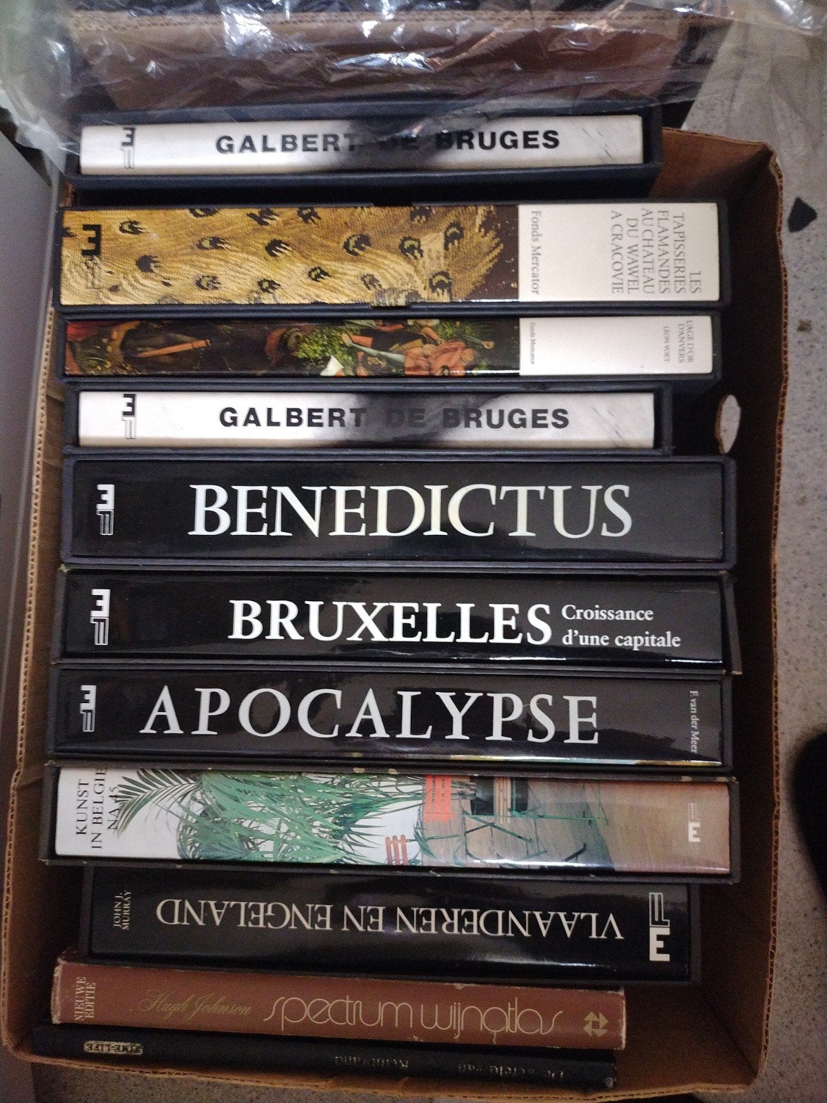 Mercatorfonds, verschillende boeken, Ophalen