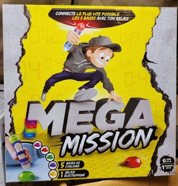 20€ Jeu MEGA MISSION - neuf et non déballé, Hobby en Vrije tijd, Gezelschapsspellen | Overige, Een of twee spelers, Ophalen of Verzenden