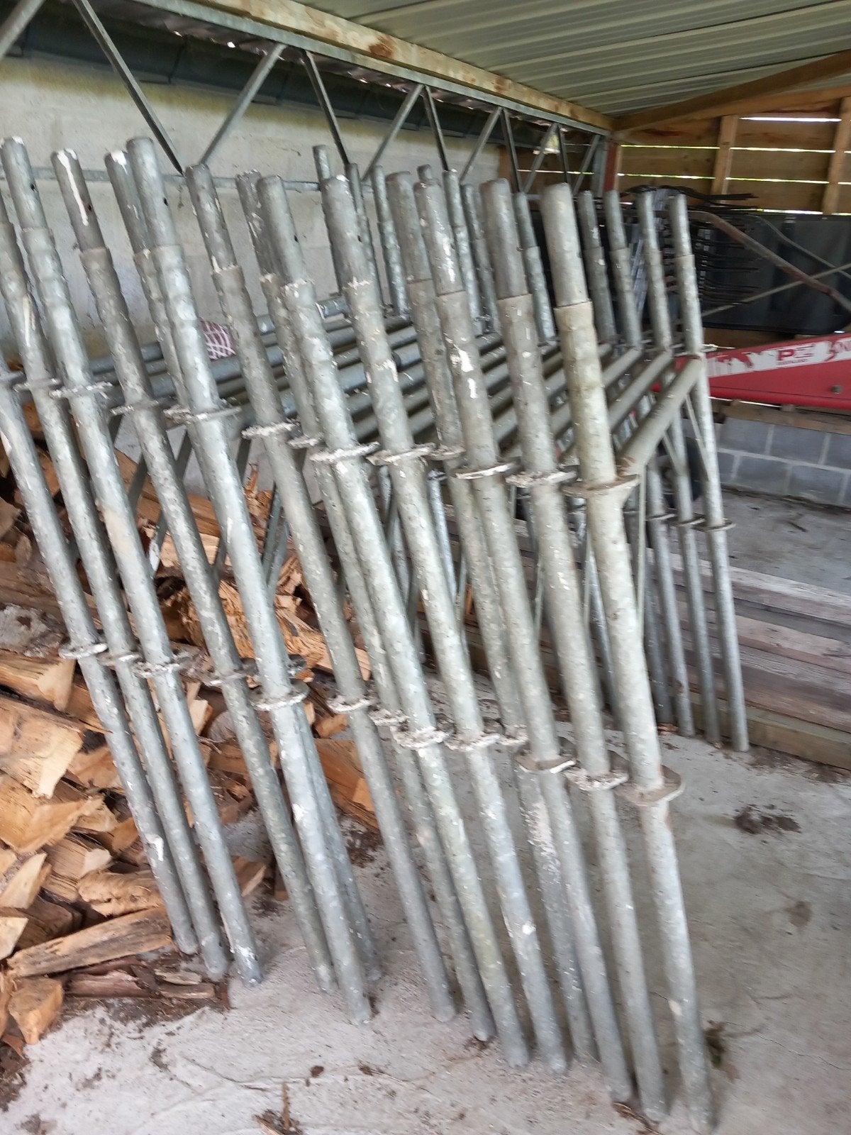 Gegalvaniseerde stelling, Bricolage & Construction, Échafaudages, Enlèvement