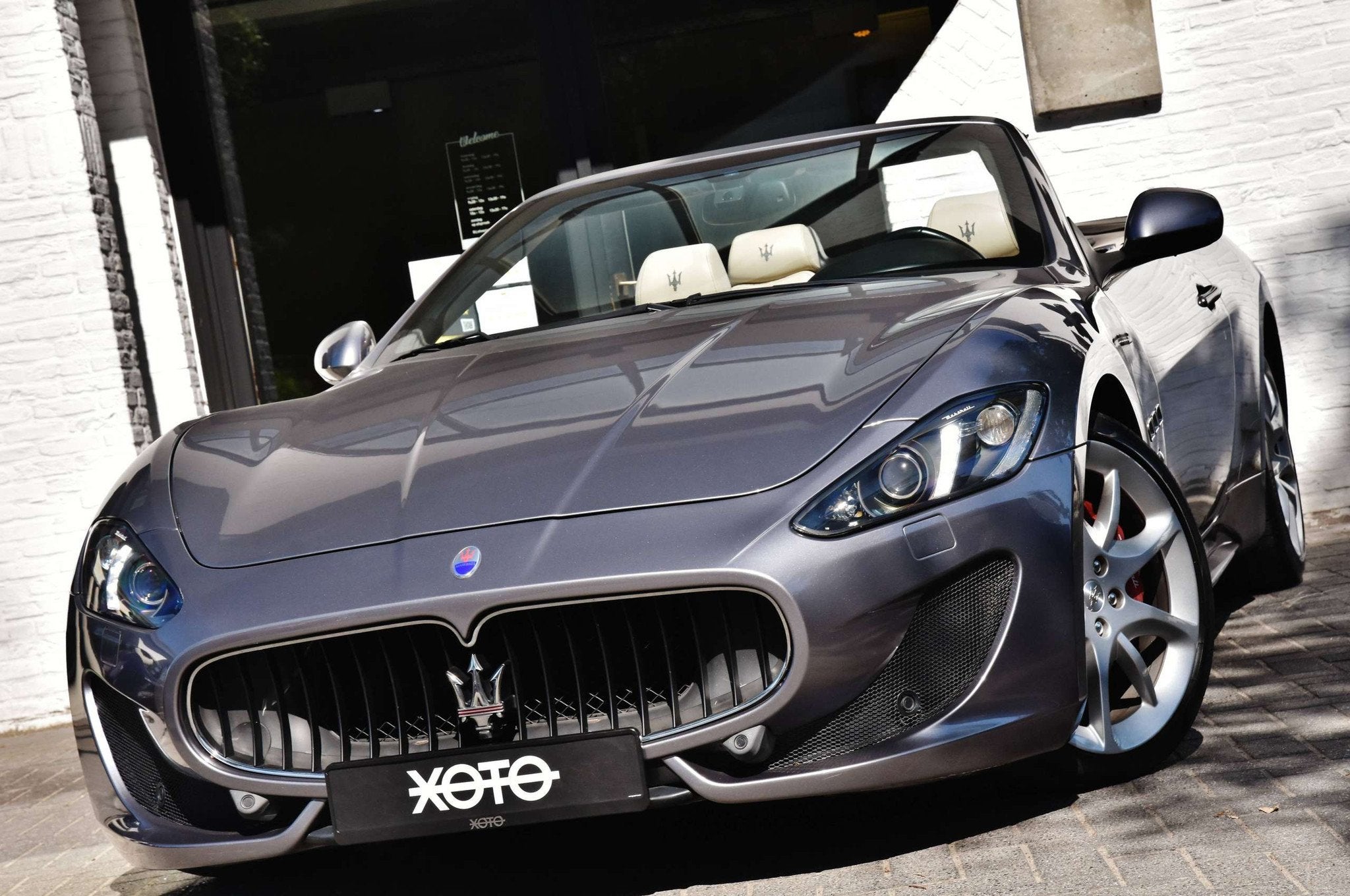 Maserati GranCabrio SPORT 4.7i V8 SPORT AUT. *FULL MASERATI, Auto's, Automaat, Achterwielaandrijving, Gebruikt, Cabriolet