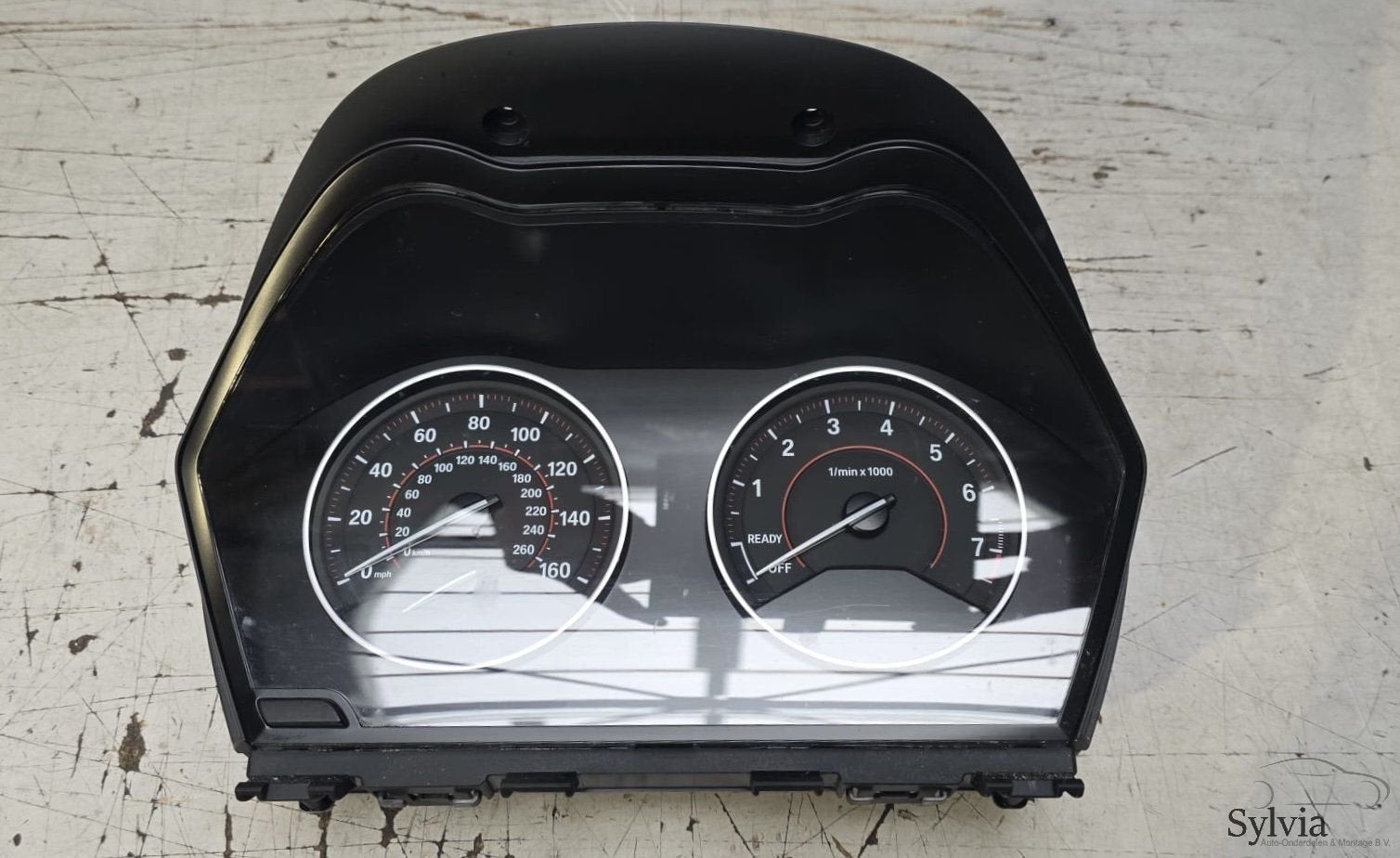 Tellerklok instrumentenpaneel kilometerteller BMW 1 serie F2, -, Utilisé, -, -