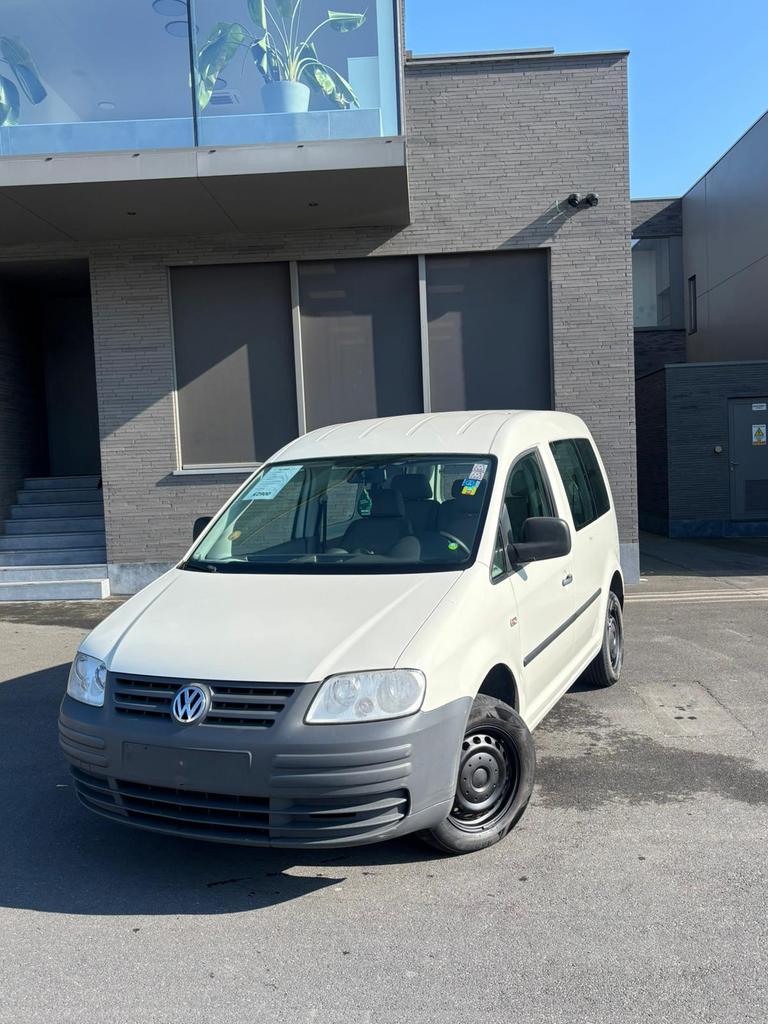 Volkswagen caddy/2008/1.6diesel/55kw/218.000km, Auto's, Caddy Combi, Wit, Bedrijf, Airconditioning