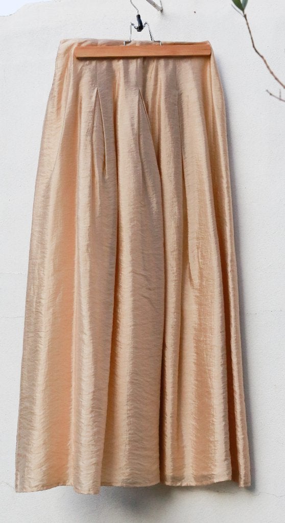 Mooie beige/ecru T38 avondrok, Kleding | Dames, Rokken, Ophalen of Verzenden, Zo goed als nieuw, Maat 38/40 (M), Overige kleuren