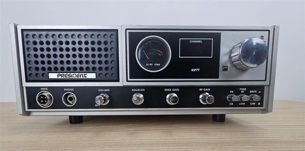 President KP77 CB-radio [27MC], Telecommunicatie, Ophalen of Verzenden, Gebruikt