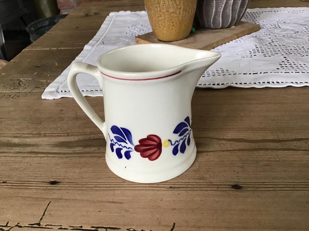 Melkkannetje Boch Boerenbont, Ophalen of Verzenden