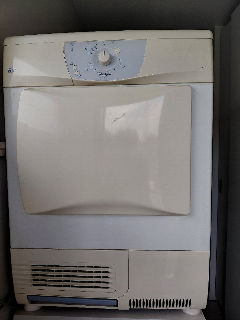 DROOGKAST Whirlpool, Elektronische apparatuur, Droogkasten, Ophalen, Gebruikt, 4 tot 6 kg, Voorlader