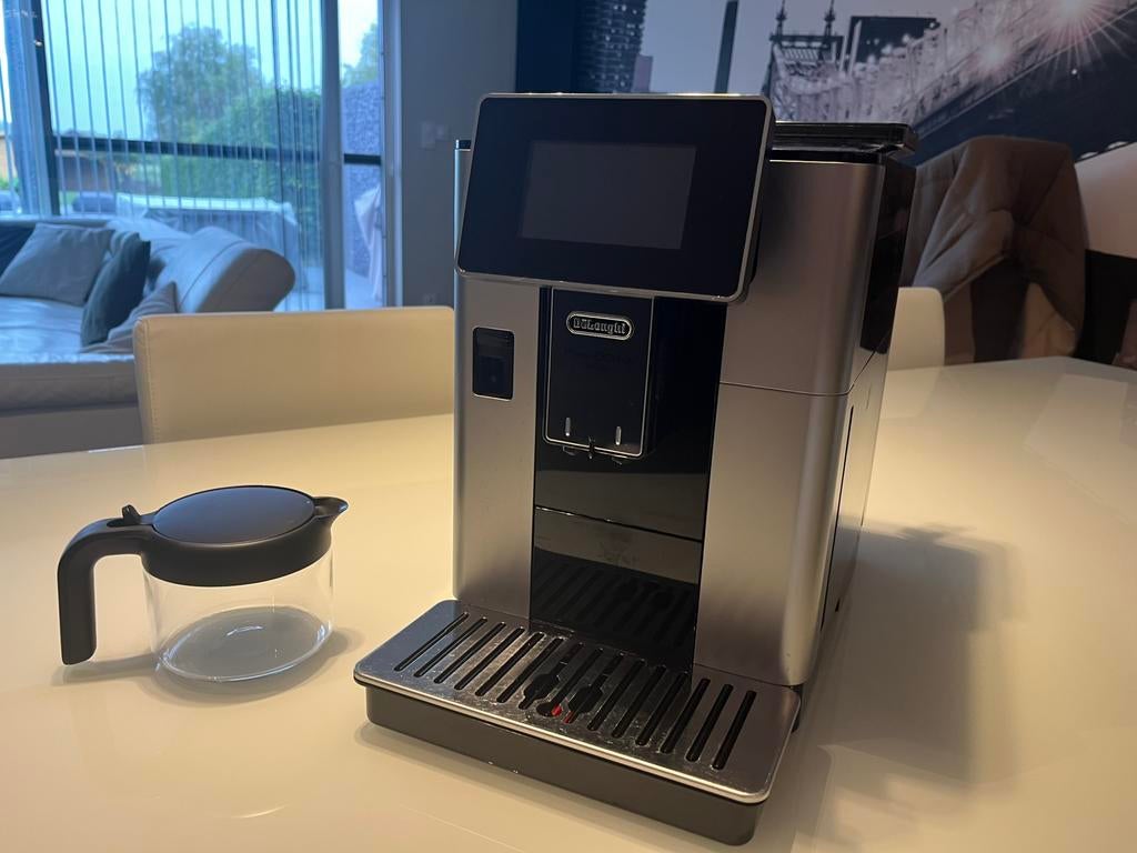 DeLonghi Prima Donna soul volautomatisch koffieapparaat, Electroménager, Cafetières, Comme neuf, Café moulu, Café en grains, Combiné