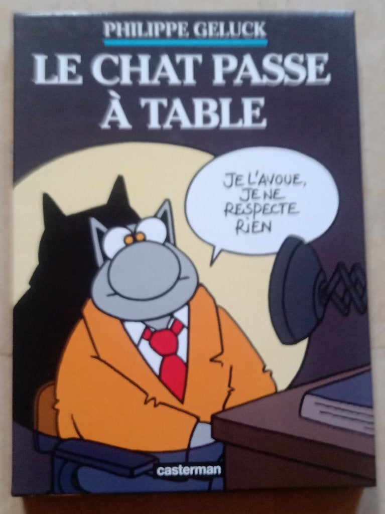 Le chat passe à table - Philippe Geluck, Livres, Enlèvement ou Envoi