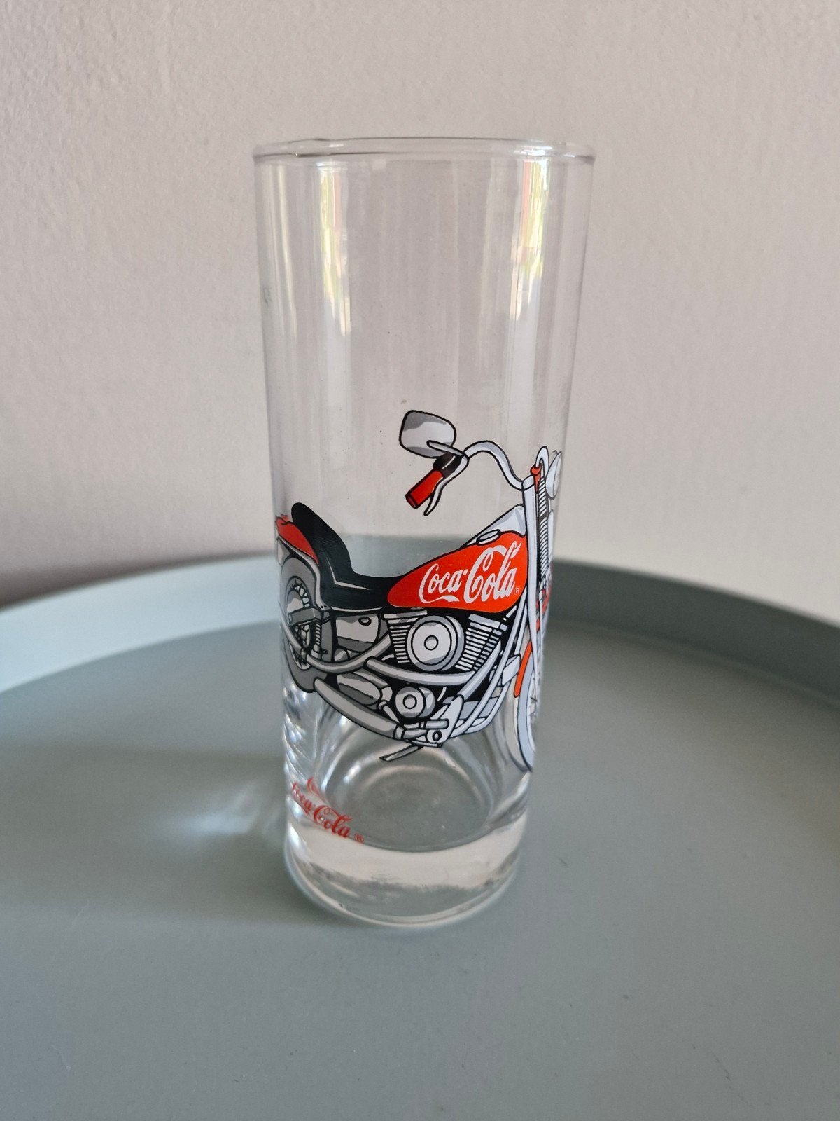 Coca-Cola Glas met moto -shopper '91', Verzamelen, Ophalen of Verzenden
