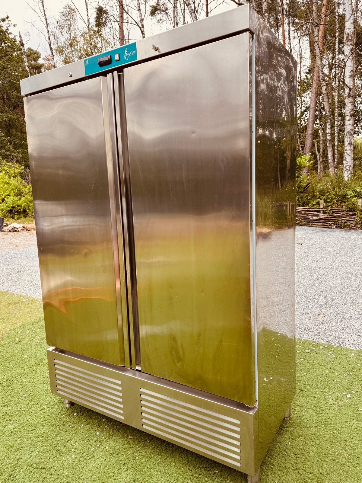 Professionele RVS Horeca Koelkast - TopCold (2-deurs), Ophalen of Verzenden