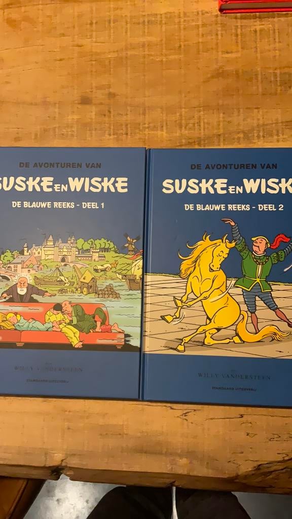 De avonturen van Suske en Wiske - de blauwe reeks deel1 en 2, Ophalen, Willy Vandersteen