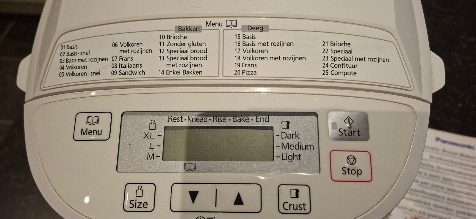 Broodbakmachine, Elektronische apparatuur, Ophalen, Gebruikt