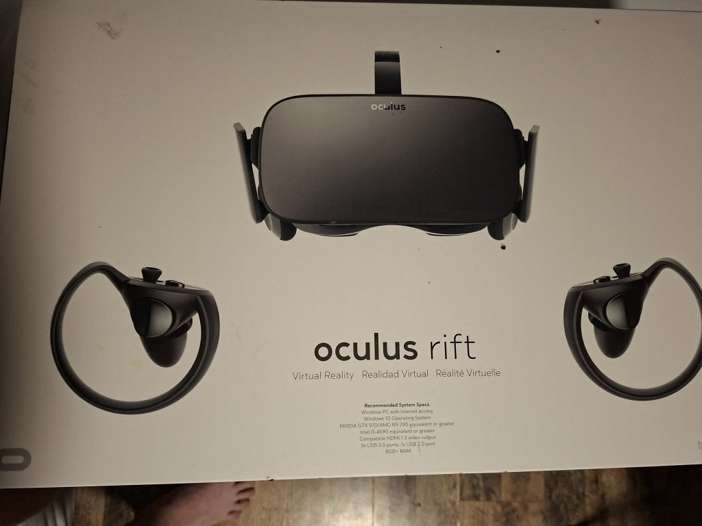 Gebruikte Oculus Rift CV1, Games en Spelcomputers, Ophalen, Gebruikt, VR-bril, Pc