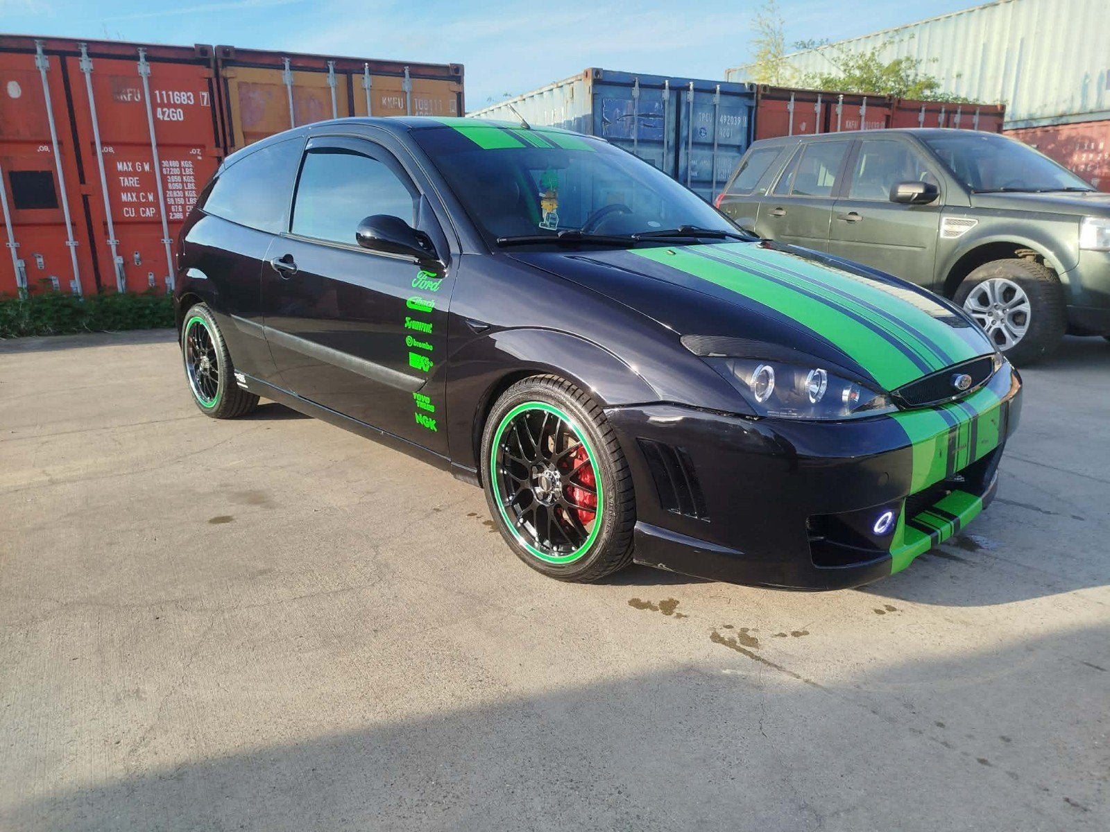 Ford Focus Duval, Auto's, Ford, Particulier, Focus, Diesel, 3 deurs, Handgeschakeld, Zwart, Zwart, Leder, Voorwielaandrijving