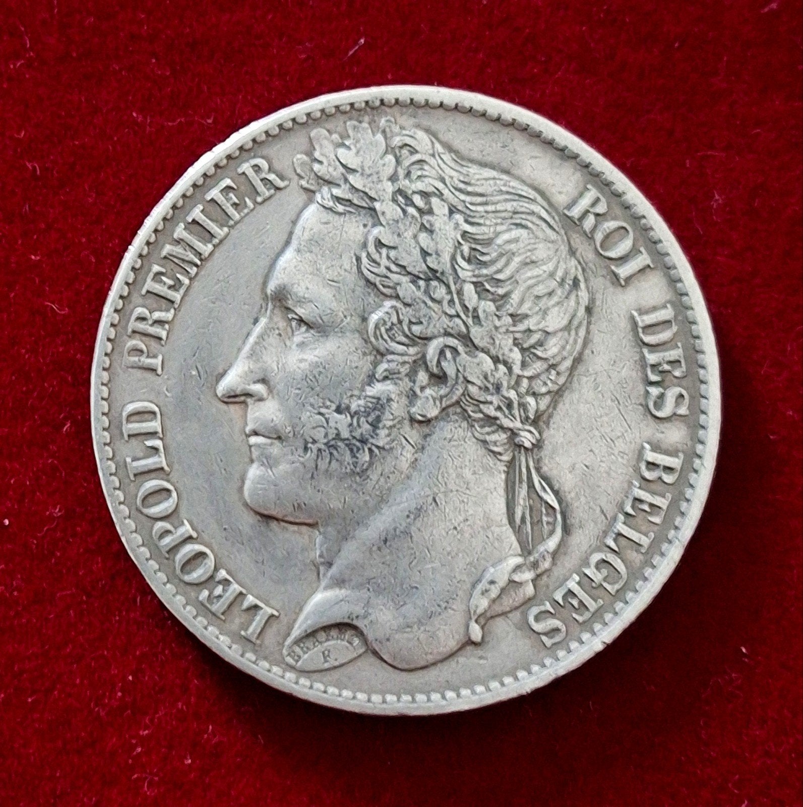 5 frank Leopold I 1849 zilver van topkwaliteit, Ophalen of Verzenden, Zilver, Zilver