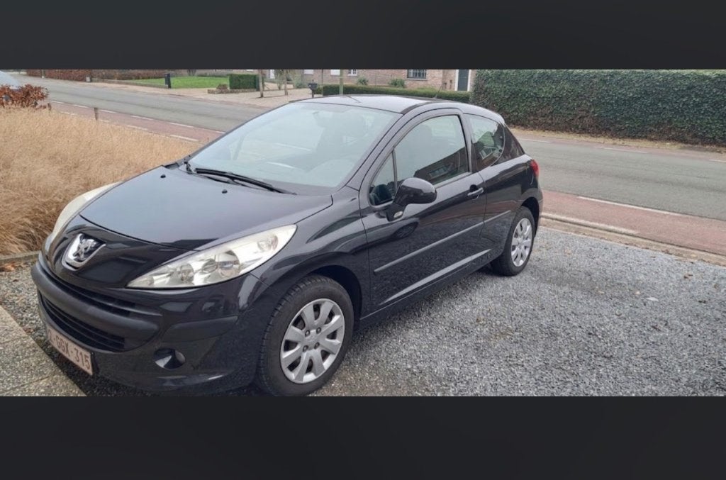 Peugeot 207 1.4 Benzine 87882 km, Autos, Achat, Boîte manuelle, Noir, Particulier