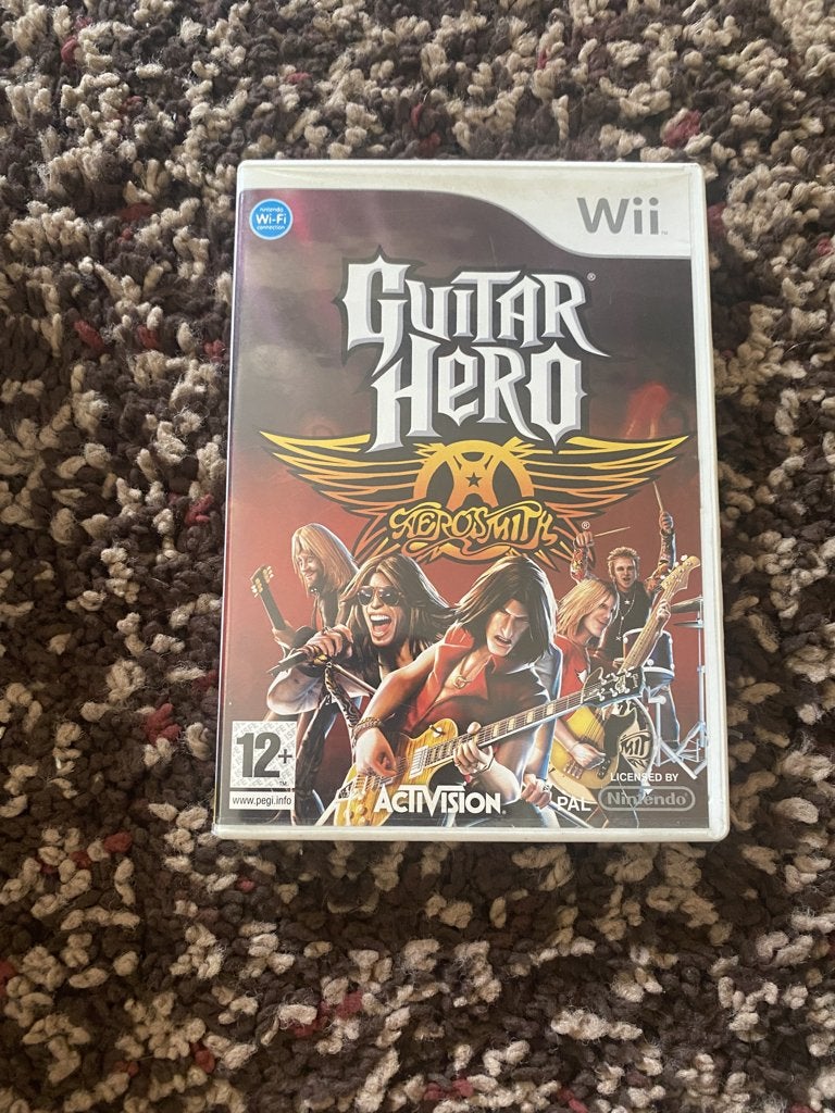 Guitar Hero Aerosmith Wii, Consoles de jeu & Jeux vidéo, Musique, Enlèvement, Utilisé, À partir de 3 ans