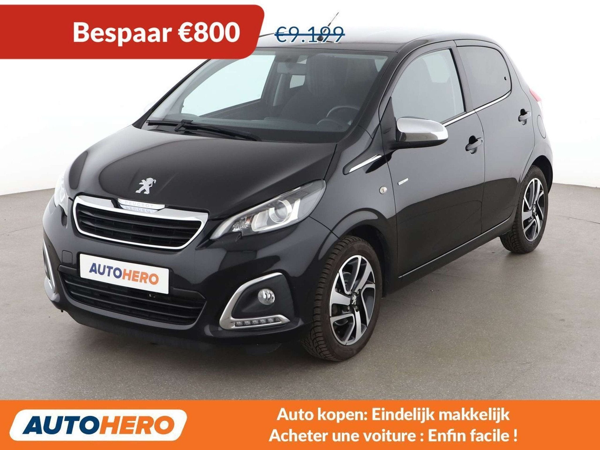 Peugeot 108 1.0 VTi Style (année de construction 2019), Achat, 998 cm³, Euro 6, Electronic Stability Program (ESP)