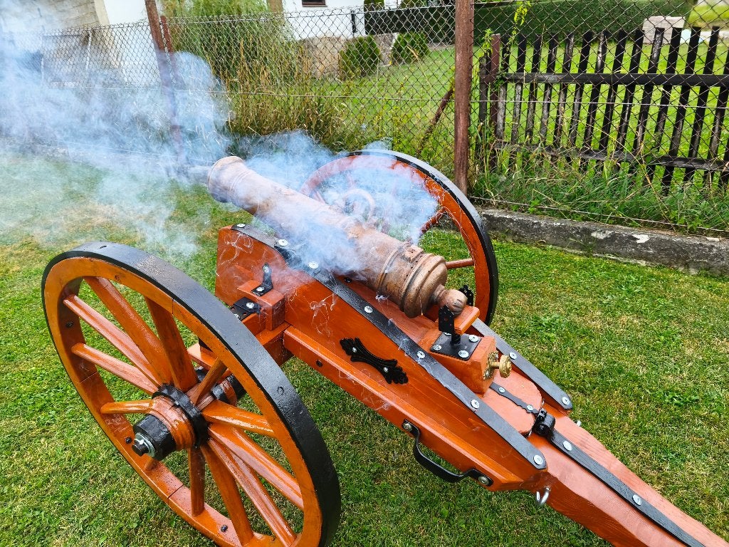 kanon in stijl vanNAPOLEONTISCHE in en gietijzer. C'ecanon, Ophalen of Verzenden, Landmacht, Kunstobject