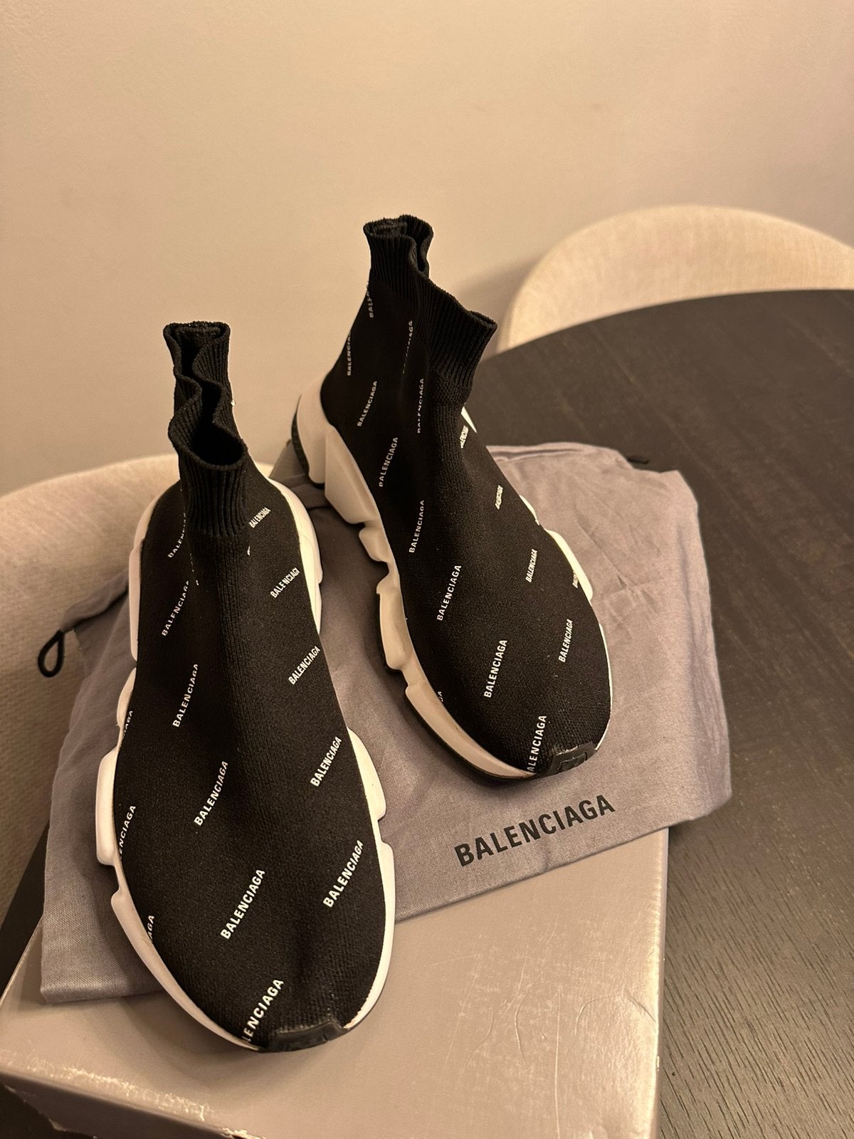 Balenciaga speed Dames, Kleding | Dames, Ophalen, Zwart, Zo goed als nieuw, Sneakers